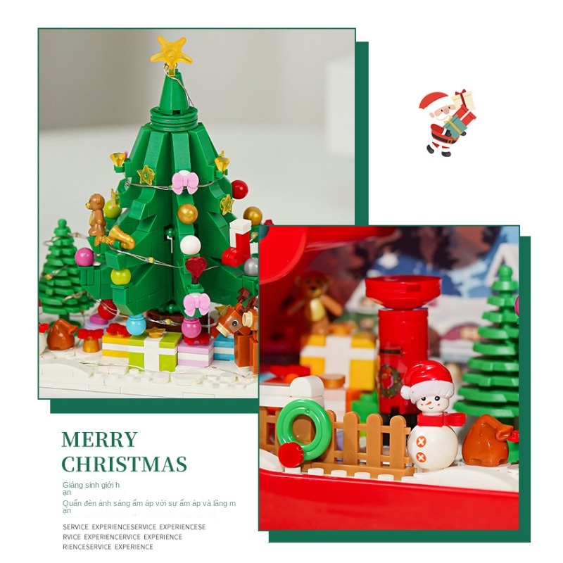 Bộ Đồ Chơi Lắp Ráp Hình Đám Mây Phát Sáng Độc Đáo