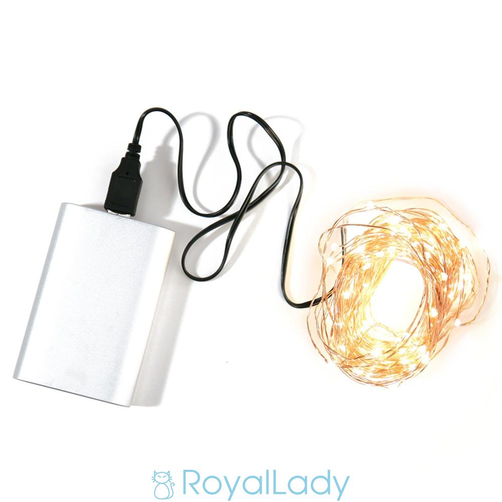 Dây Đèn Led 10m 100 Bóng Trang Trí Sinh Động