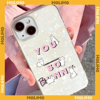 Ốp lưng iPhone 15 Pro Max Ốp Lưng Trong Suốt Họa Tiết Vỏ Bìa Cứng TPU Mềm Chống Sốc Màu Hồng Thỏ Dễ Thương Tiếng Anh Tương Thích Với iPhone 14 Pro Max 13 Pro Max 12 Pro Max 11 XS MAX 8