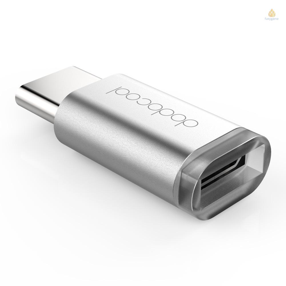 Dodocool Đầu Nối Chuyển Đổi usb type-c Sang micro-usb Cho macbook / chromebook pixel / nexus 5x / nexus 6p / oneplus two / nokia n1 / type c