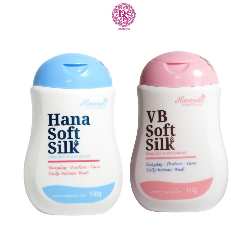 Dung dịch vệ sinh phụ nữ Hanayuki Hana Soft Silk 150g