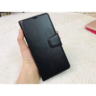Bao Da Dạng Ví Dành Cho Samsung Galaxy A05s, A05 Chính Hãng Hanman, Có ngăn cài thẻ, ví tiền, và quai gài chắc chắn