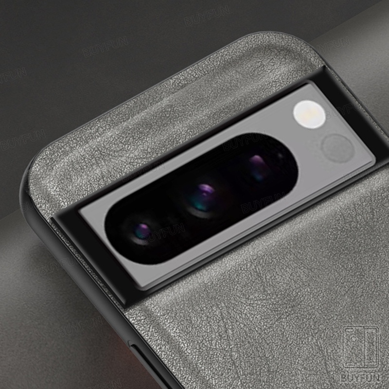 Luxury Leather Cover For Google Pixel 8A 7A 7 8 Pro pixel8 picel7 A Retro frosted magnetic Shell Lens Shockproof Phone Case