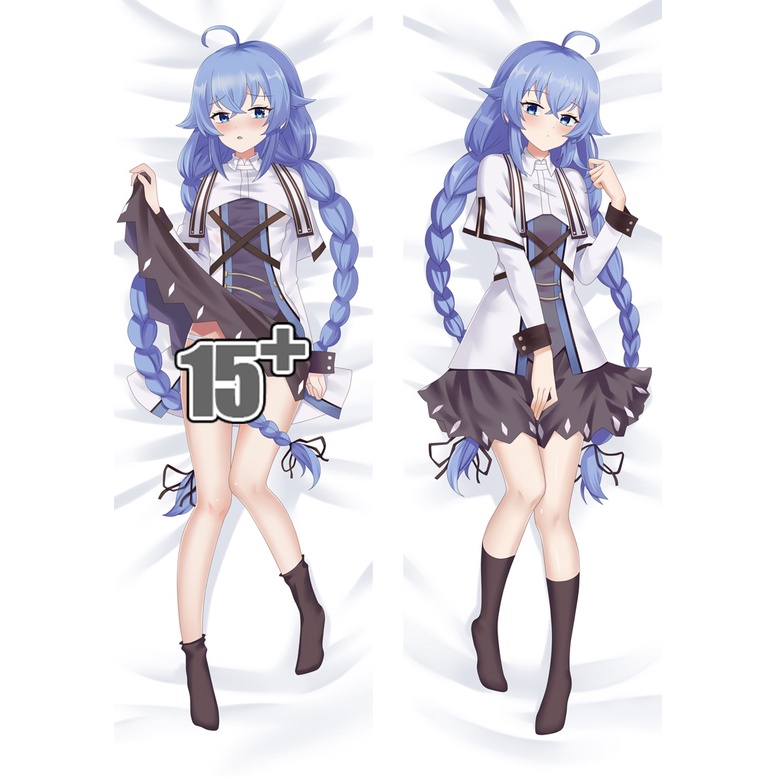 Vỏ Gối In Hình Nhân Vật game Sakura Muslin tensei roxy Dia Và eris greyrat