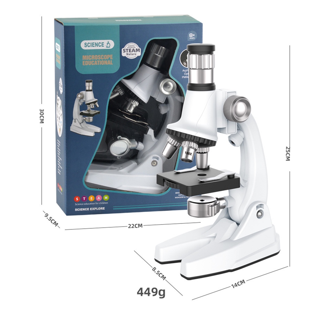 Kính Hiển Vi Đồ Chơi 1200x Cho Bé