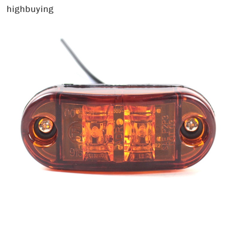 1 Đèn Xi Nhan 10v 30v Ánh Sáng Trắng / Vàng / Đỏ Cho Xe Hơi / Xe Tải Mới