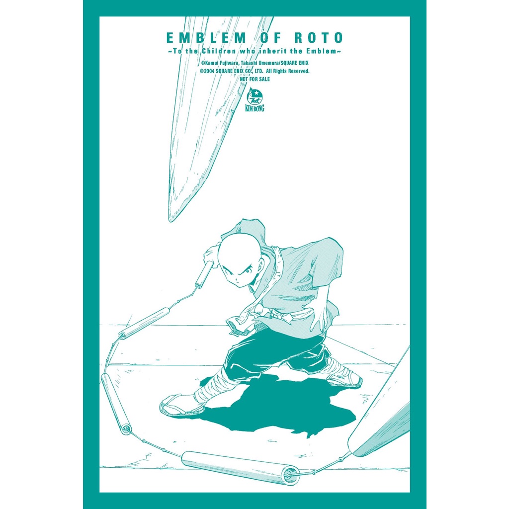 Sách Dragon Quest - Dấu Ấn Roto - Những Người Kế Thừa - Tập 11 - Tặng Kèm Postcard