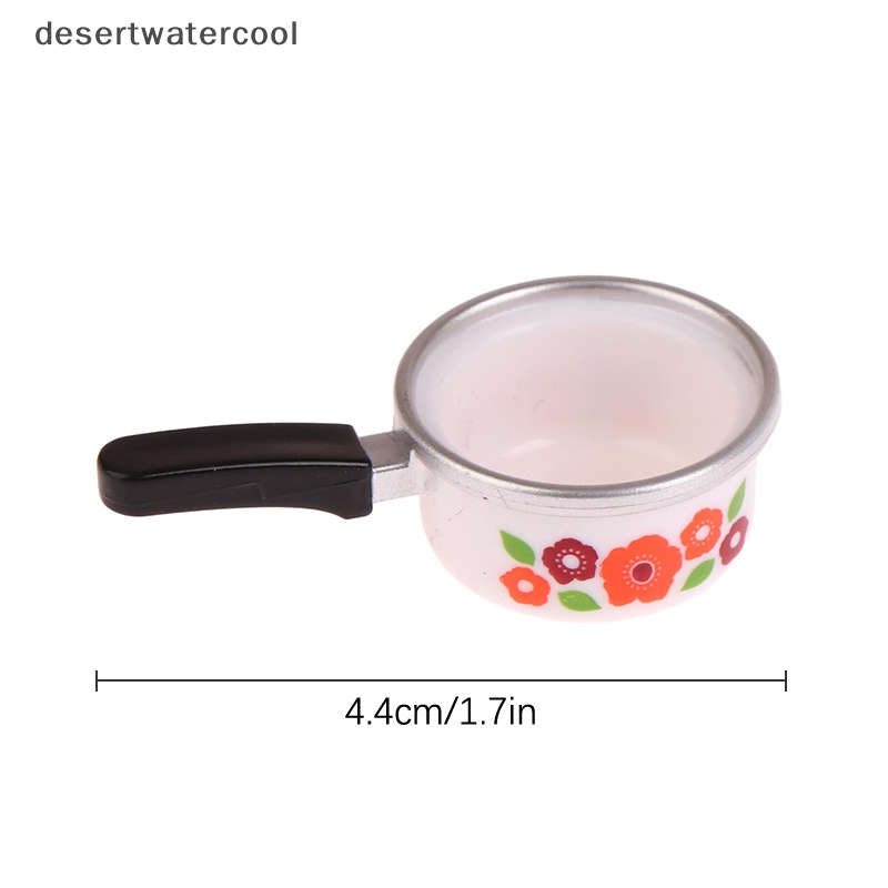 1 Mô Hình Nồi Chảo Mini Tỉ Lệ 1: 12 Trang Trí Nhà Búp Bê