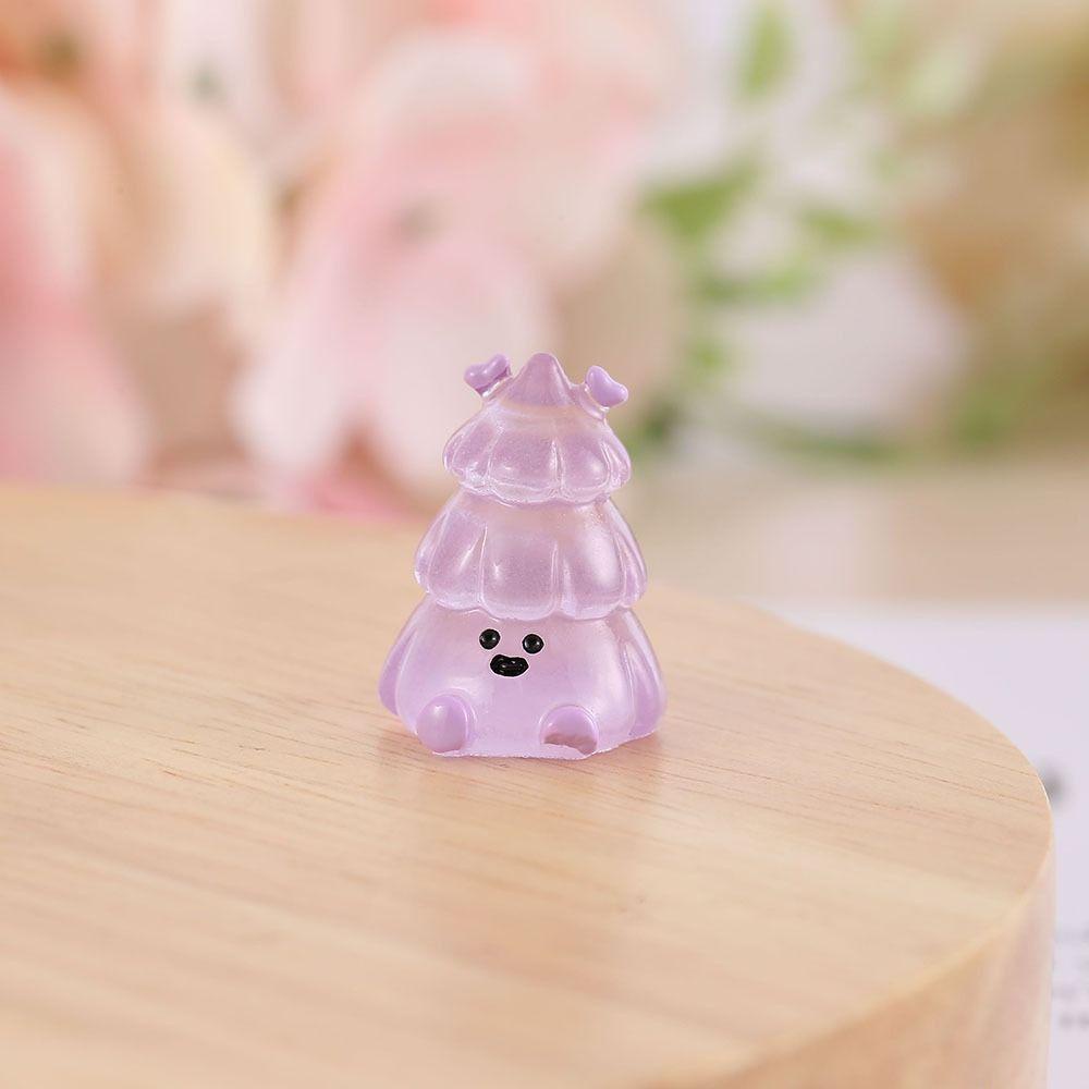 Dingyifeng Đồ trang trí Cây Thông Giáng Sinh Phát Sáng Trang Trí Phong Cảnh diy