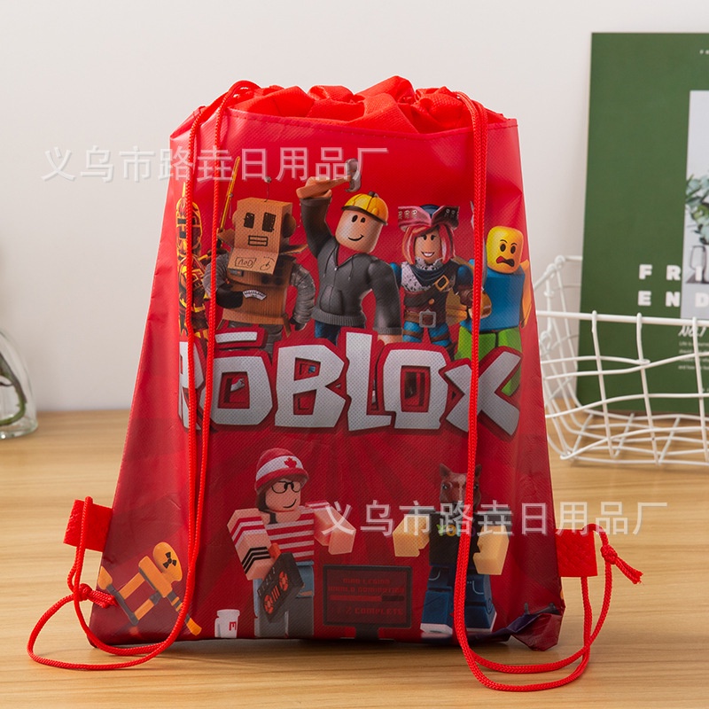ROBLOX Ere1 Ba Lô Dây Rút Chống Thấm Nước Quà Tặng Giáng Sinh Cho Bé