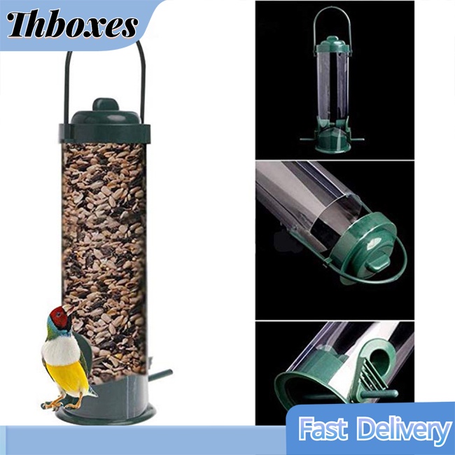 Hộp Đựng Thức Ăn Treo Ban Công Cho Chim Vẹt Ngoài Trời