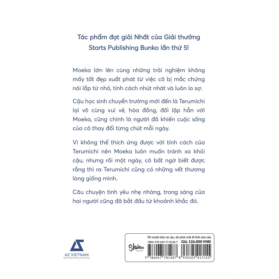 Sách Tôi Muốn Bảo Vệ Cậu, Dù Phải Mất Đi Tình Yêu Này - Skybooks - Bản Quyền