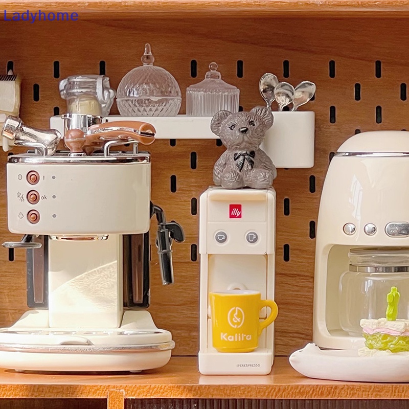 Lady 1: 12 Ấm Pha Cà Phê Đồ Chơi Nhà Búp Bê vn