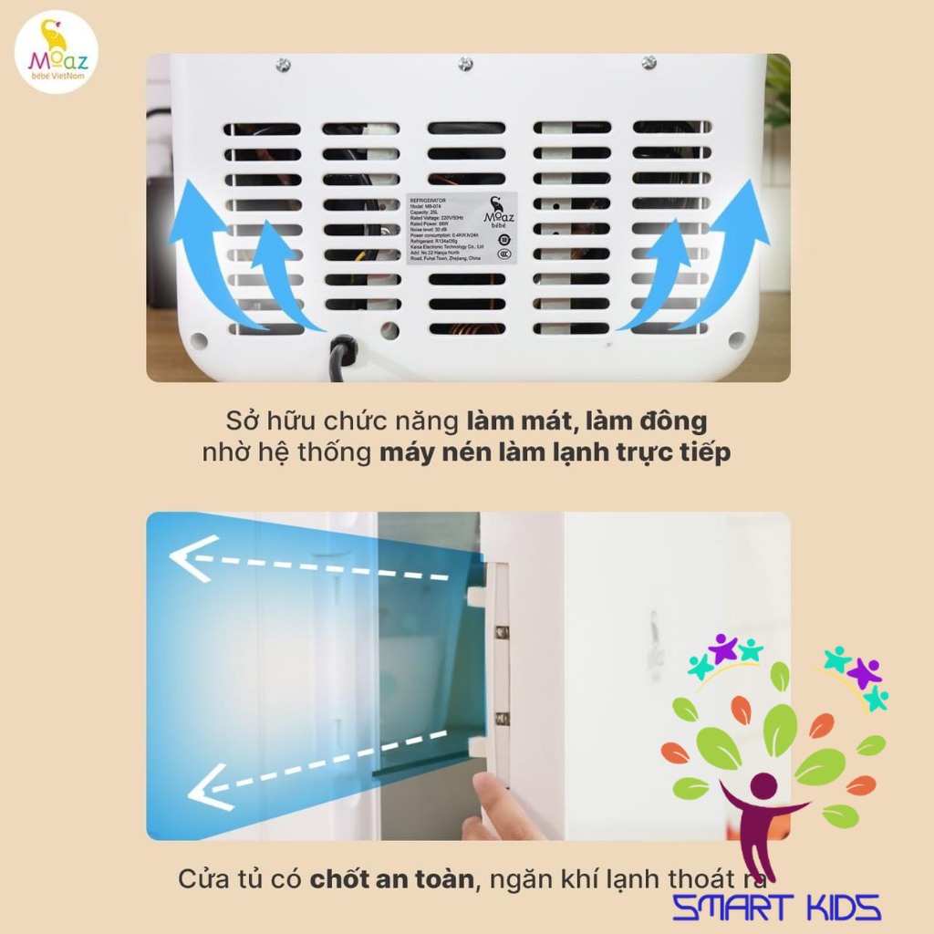 Tủ lạnh mini Moaz Bébé MB-028 MB-074