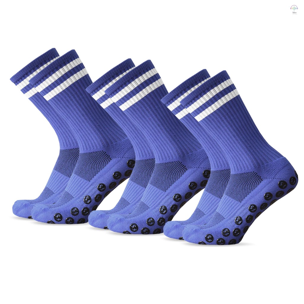 Set 3 Đôi Vớ Thể Thao Chống Trượt Thoáng Khí Khô Nhanh