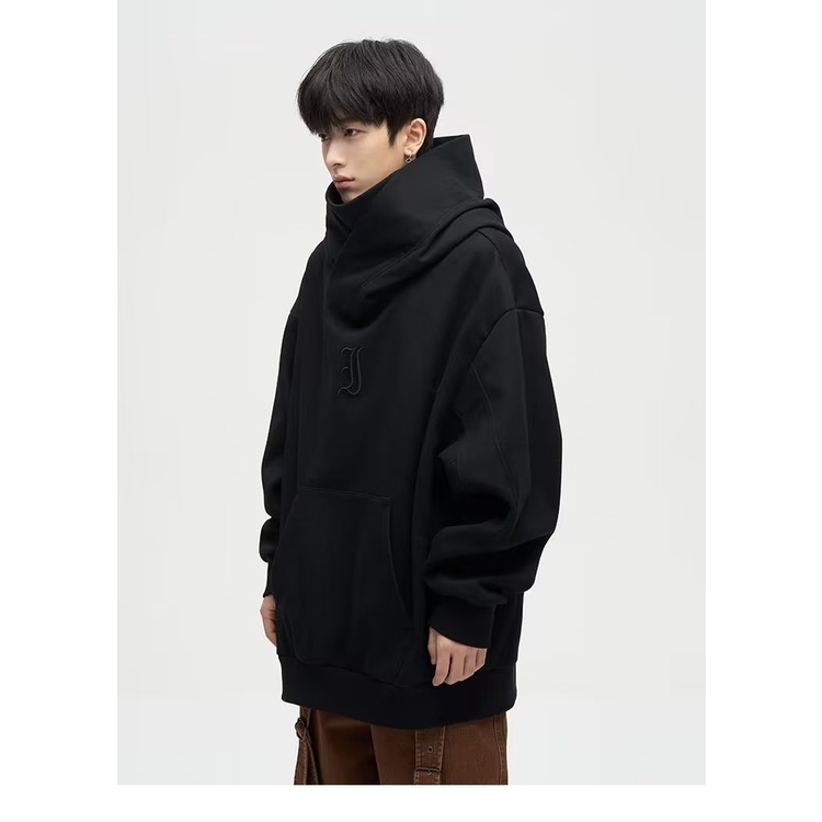 Áo Khoác Hoodie Cổ Lọ In Hình ninja Thời Trang Thu Đông Cho Cặp Đôi