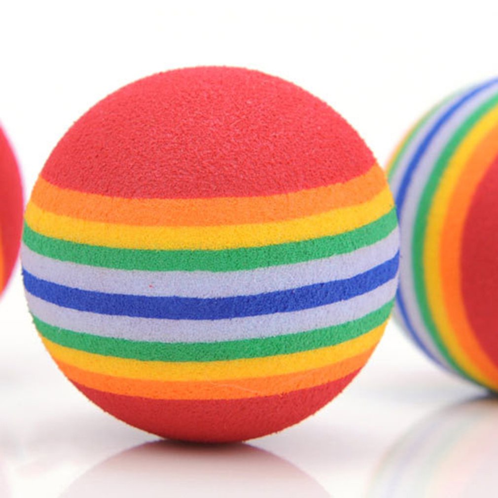 Bóng Nhiều Màu Chống Cắn Đồ Chơi Cho Thú Cưng
