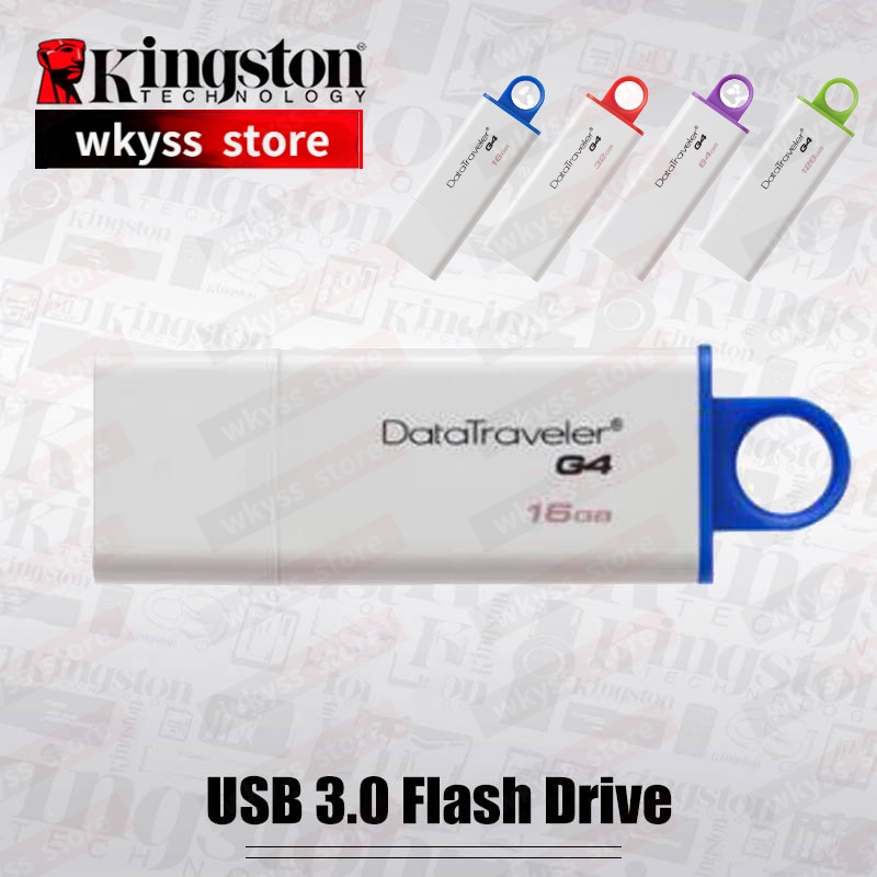 [BÁN SỈ]Usb Kingston Ổ Cứng 16GB 32GB USB 3.0 Dung Lượng 64GB 128GB G4