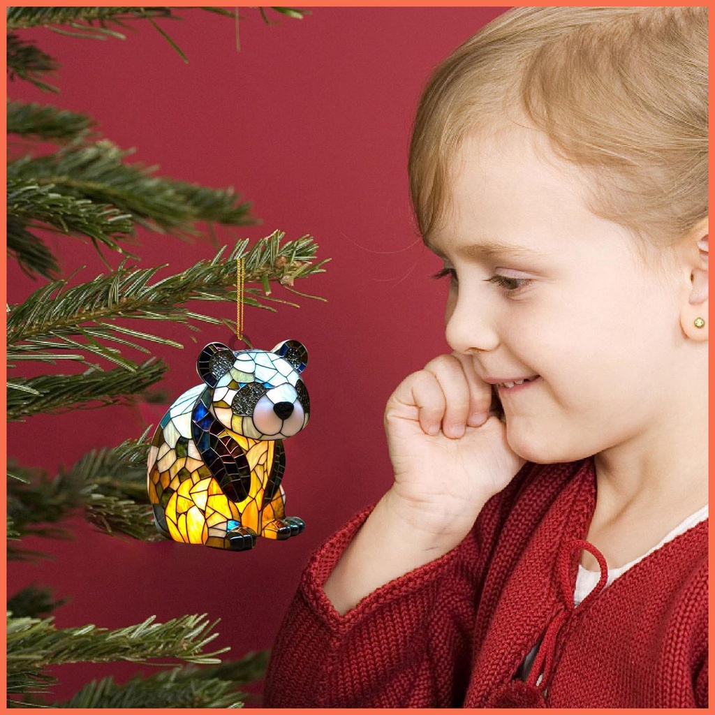 Gương Chiếu Hậu 2d Hình Động Vật Hoạt Hình Dễ Thương Trang Trí Xe Hơi