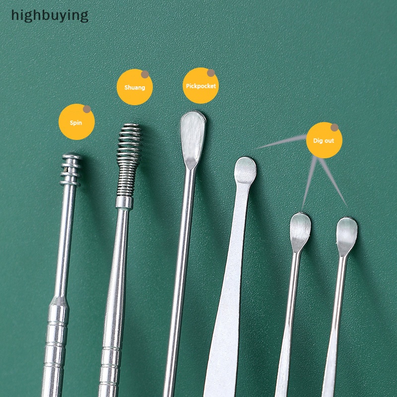 Bộ 6 Món Gồm Sáp Gắp Tai Bằng Sáp Và Sáp Đánh Dấu Curc Thay Thế Chất Lượng Cao