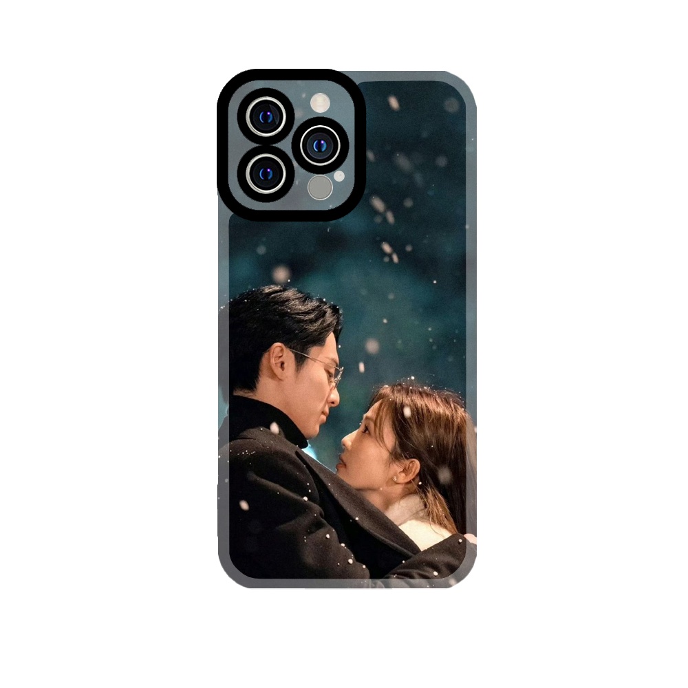 Ốp lưng iphone cạnh vuông Dĩ Ái Vi Doanh Thời Yến Thư Ý Art 8plus/x/xs/11/12/pro/max/plus/promax
