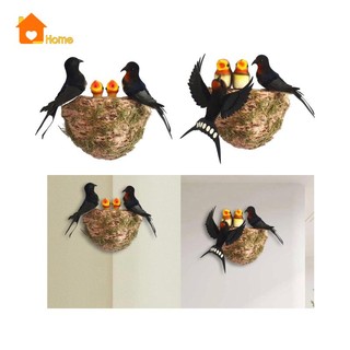 Tổ chim én giả trang trí sân vườn