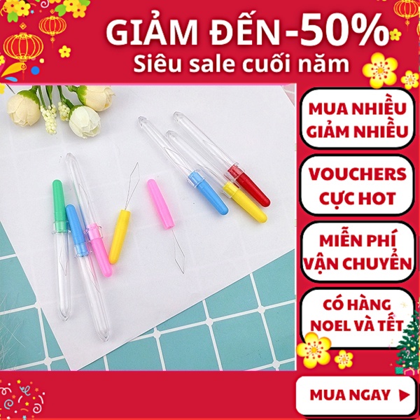Dụng cụ xỏ chỉ vào kim cực dễ dàng và tiện lợi