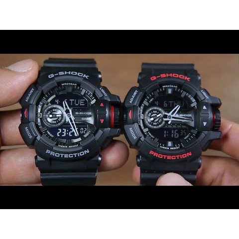 Đồng hồ thể thao nam nữ G-Shock GA-400-1B Full phụ kiện