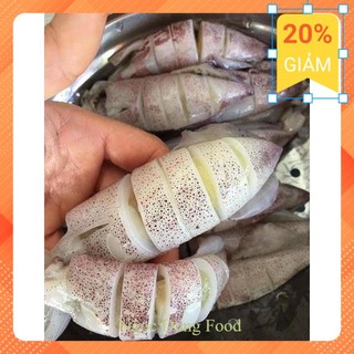 Mực trứng đông lạnh - Khay 1kg net 7 (giao tphcm)