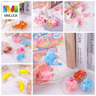 Đồ chơi mini MMULCK mềm mại kiểu thức ăn dễ thương vui nhộn dành cho trẻ em
