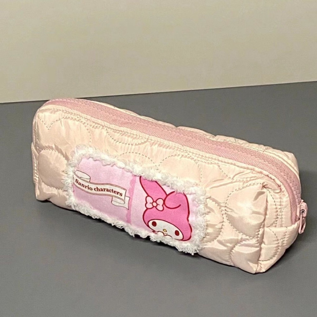 Wilk sanrio Túi Đựng Bút Hình Hello Kitty Nhồi Bông Dễ Thương Sức Chứa Lớn
