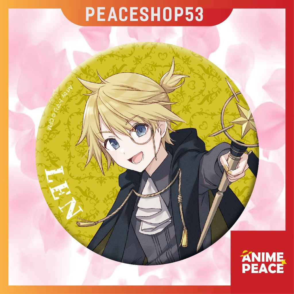 Huy hiệu Hatsune Miku Vocaloid Lấp Lánh Huy Hiệu Vocaloid Ver 9 Set Phù Thủy HH67