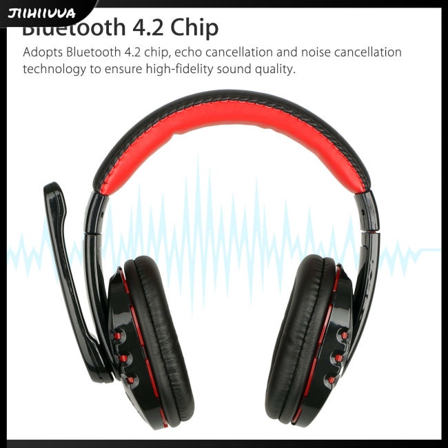 Tai Nghe Chụp Tai bluetooth Không Dây Kèm mic Đèn led Chuyên Dụng Cho xbox pc ps4