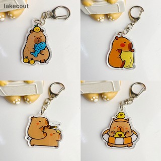 Móc Khóa Hoạt Hình lat capybara Bằng acrylic