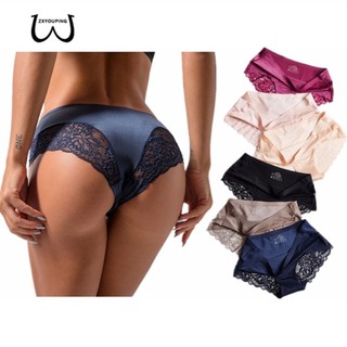 Quần Lót Lụa Lạnh Không Đường May plus size m-xxl