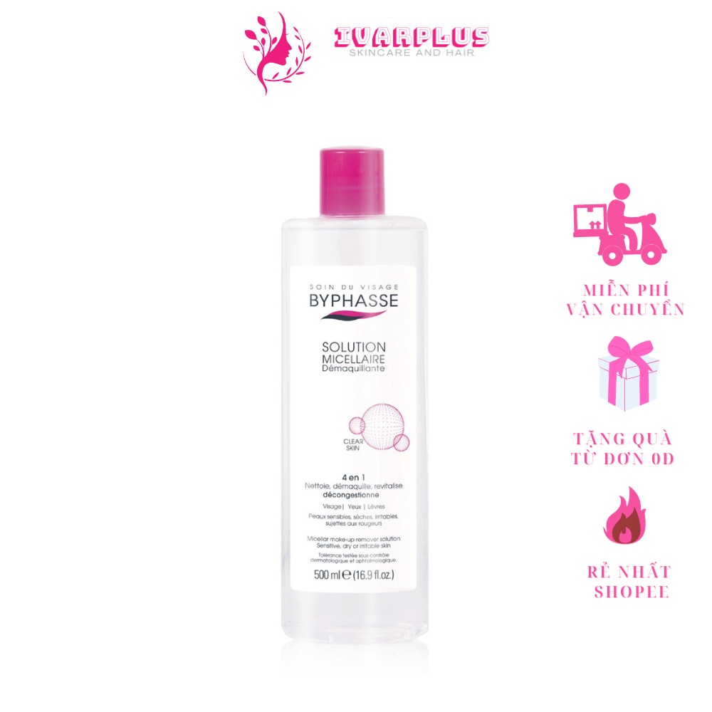 Nước Tẩy Trang Byphasse Solution Micellaire Face 500ml