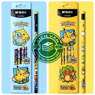 Bút chì gỗ 2b pokemon