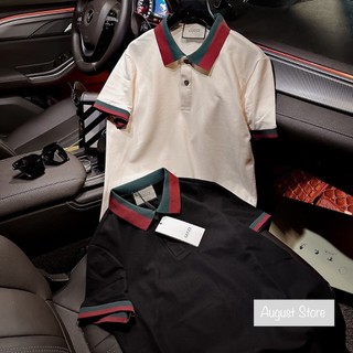 Áo polo nữ trơn GC phối cổ , áo polo 2 màu