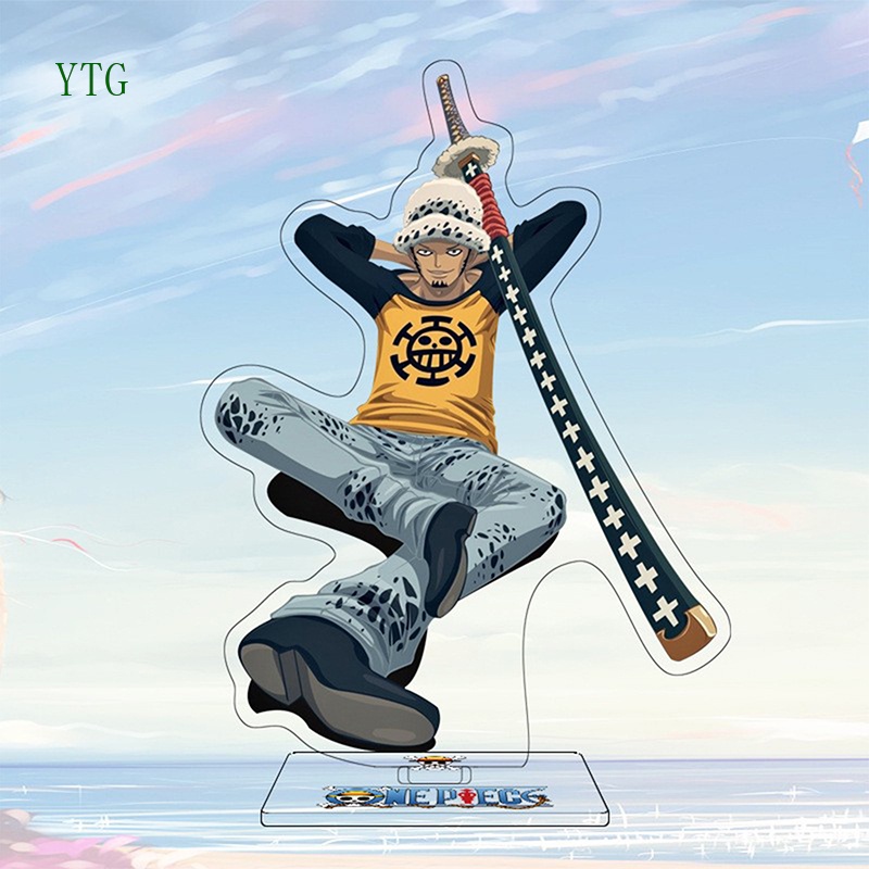 Giá Đỡ Mô Hình Nhân Vật Anime ONE PIECE 16cm Bằng Acrylic Hai Mặt Kích Thước Lớn Làm Quà Tặng Đồ Chơi Cho Trẻ Em