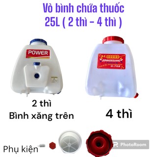 Vỏ bình đựng thuốc của máy phun thuốc 2 thì , 4 thì