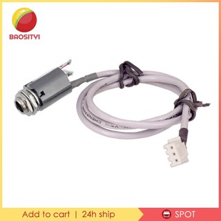 1 pickup eq kèm dây cáp 3 chấu 6.35mm cho đàn guitar