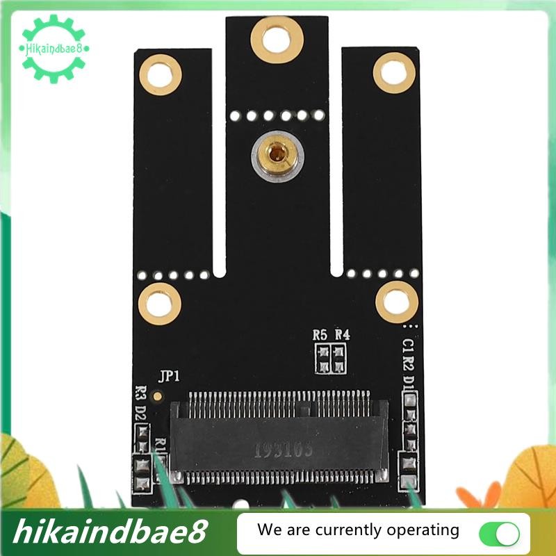 [hIkAi] Bộ chuyển đổi M.2 NGFF sang Mini PCI-E (PCIe + USB) mới cho thẻ Wlan không dây Bluetooth M.2
