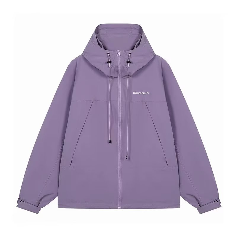 Áo Khoác Thể Thao Chống Gió / Thấm Nước Phong Cách Thời Trang Mỹ Dành Cho Cặp Đôi