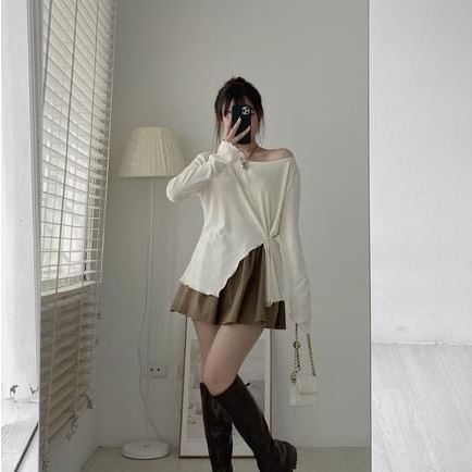 ÁO XE VẠT chất thun tăm dài tay, Aoxevat1048_P0K47