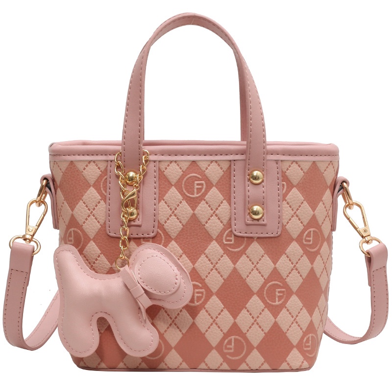 Túi Đeo Chéo Nhỏ Xinh Phối Màu Tương Phản Thời Trang Mùa Hè 2023 Cho Nữ