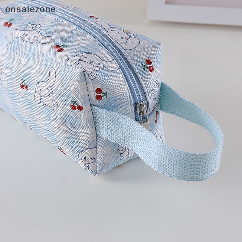 SANRIO Onsale Túi Đựng Bút Chì Sức Chứa Lớn Họa Tiết Hoạt Hình cinnamoroll Đáng Yêu Cho Học Sinh Mới
