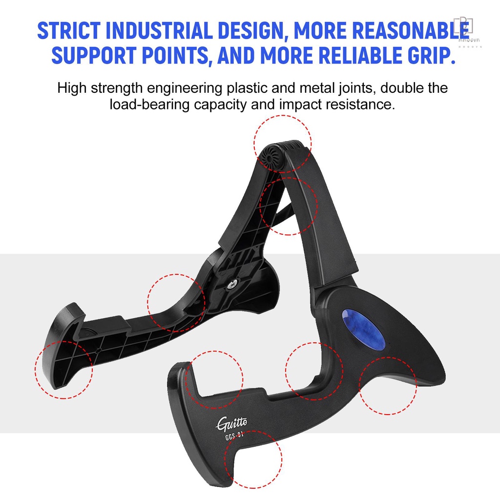 Hot!♫ Giá Đỡ Đàn guitar acoustic / guitar Điện Hình Thỏ Có Thể Gấp Gọn Tiện Lợi