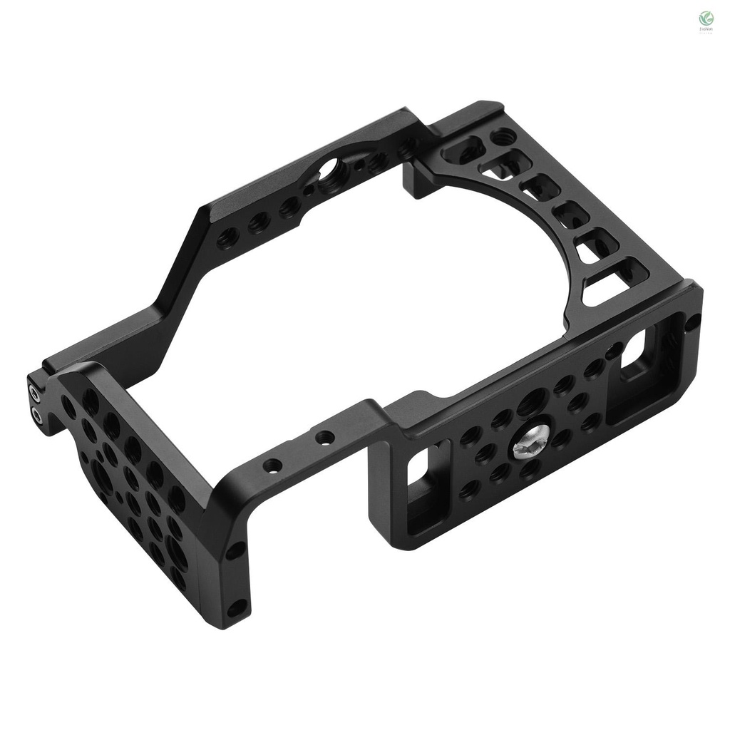Khung Gắn Máy Ảnh Bằng Hợp Kim Nhôm Có Lỗ Thoát Khí 1 / 4 3 / 8 Thay Thế Cho A6000 / A6100 / A6300 / A6400 / A6500