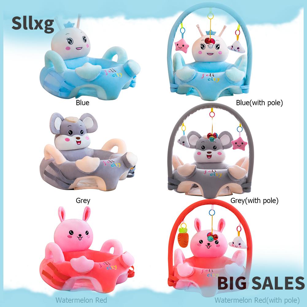 Ghế Bông Hoạt Hình Dễ Thương Cho Bé Tập Ngồi