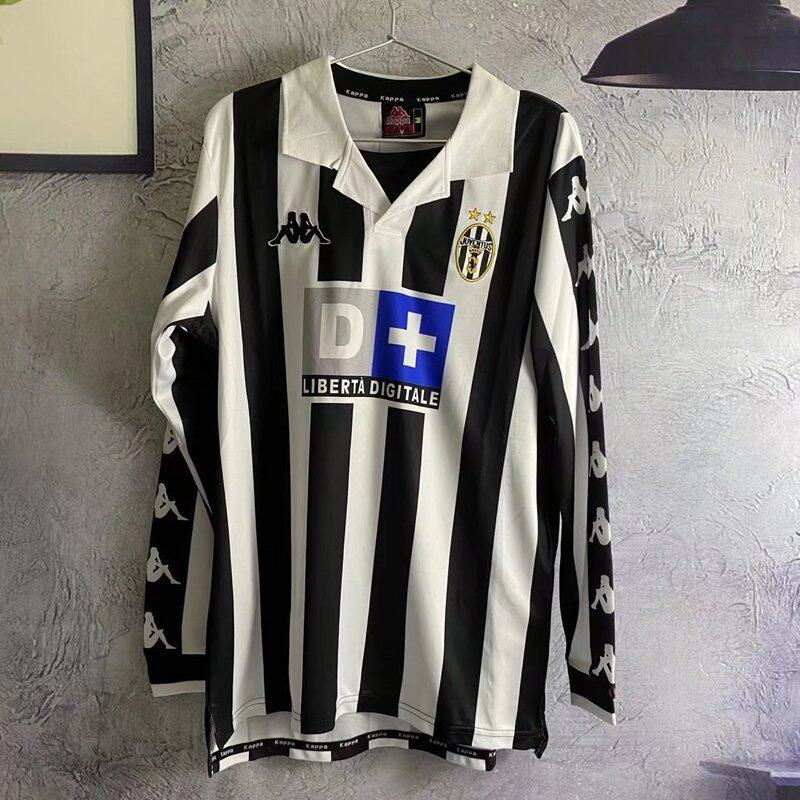 Áo Thun Đá Banh Số 99-00 juventus Phong Cách retro Cho Nam